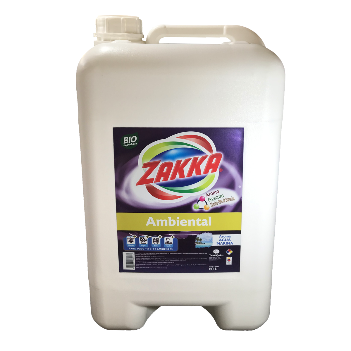 Ambiental ZAKKA Agua Marina 20lt