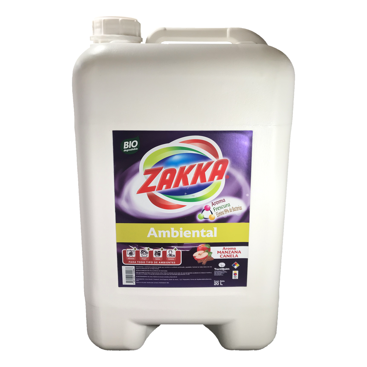 Ambiental ZAKKA Canela Manzana 20lt