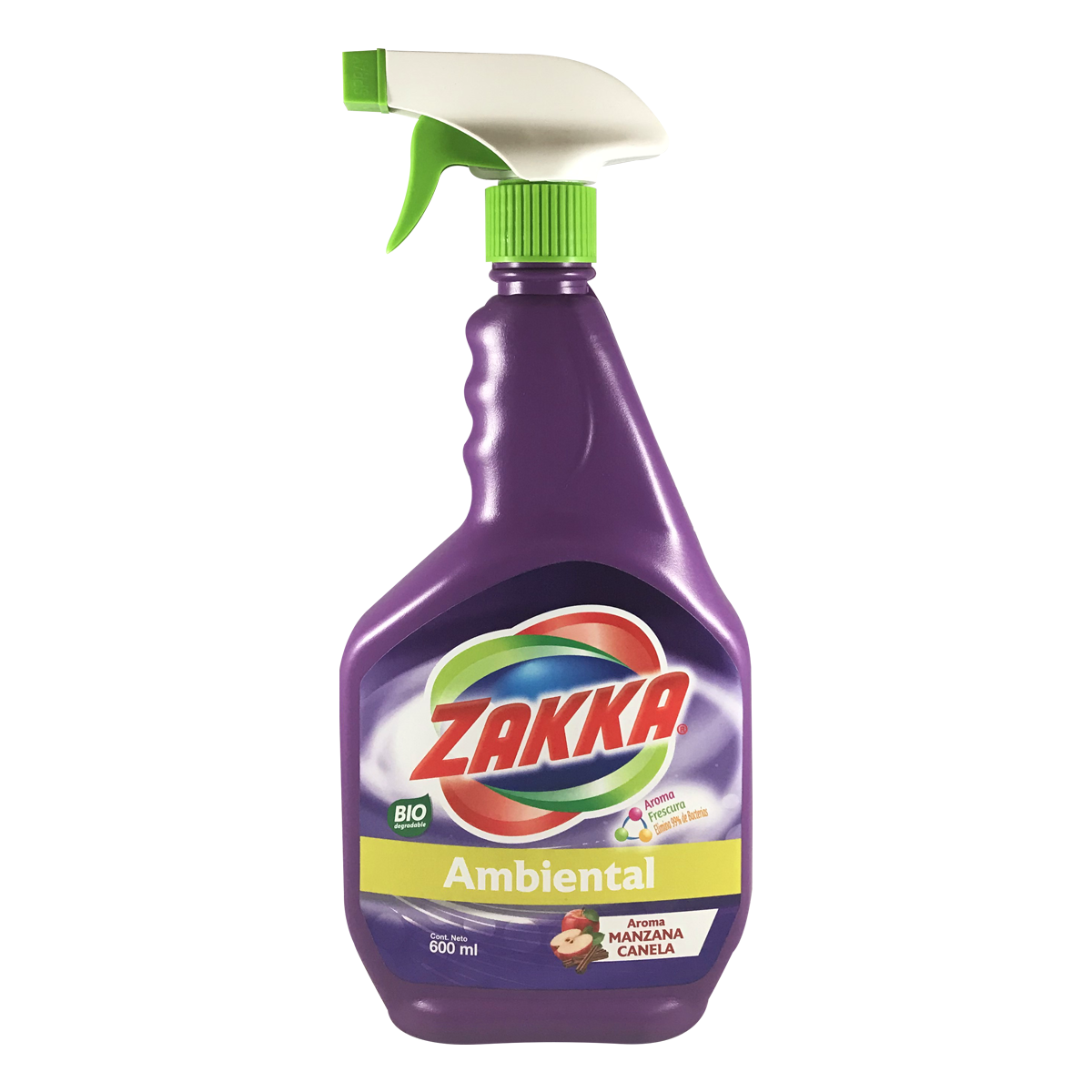 Ambiental ZAKKA Canela Manzana 600ml