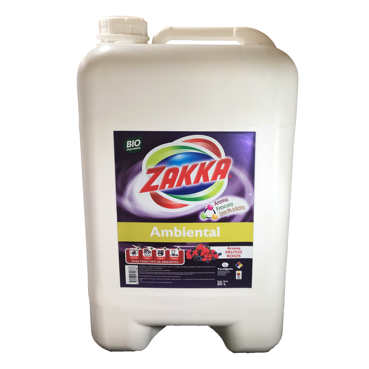 Ambiental ZAKKA Frutos Rojos 20lt