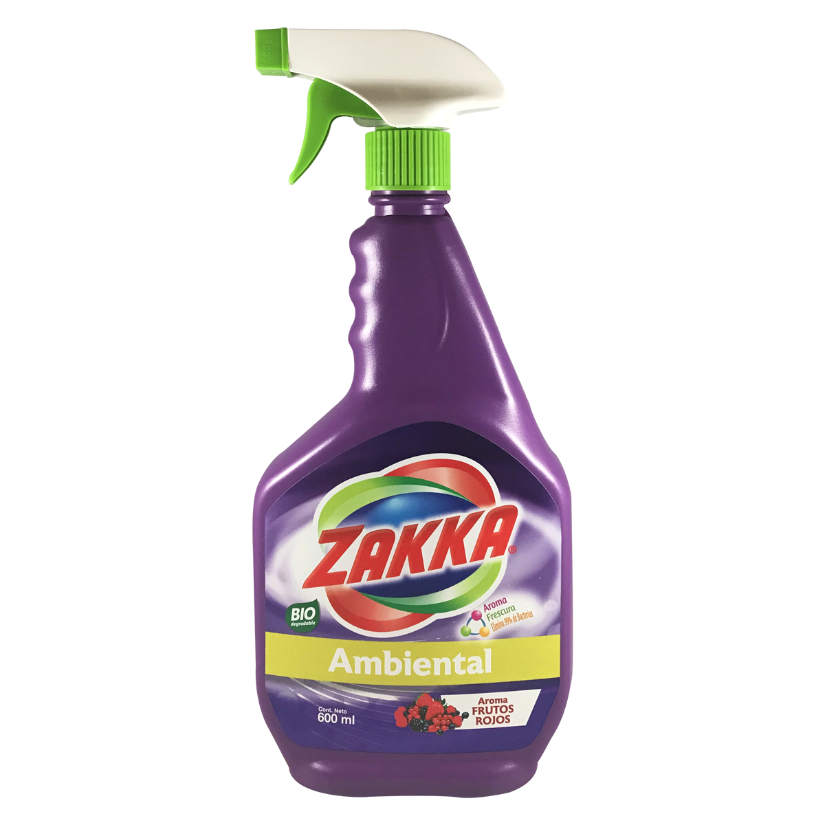 Ambiental ZAKKA Frutos Rojos 600ml