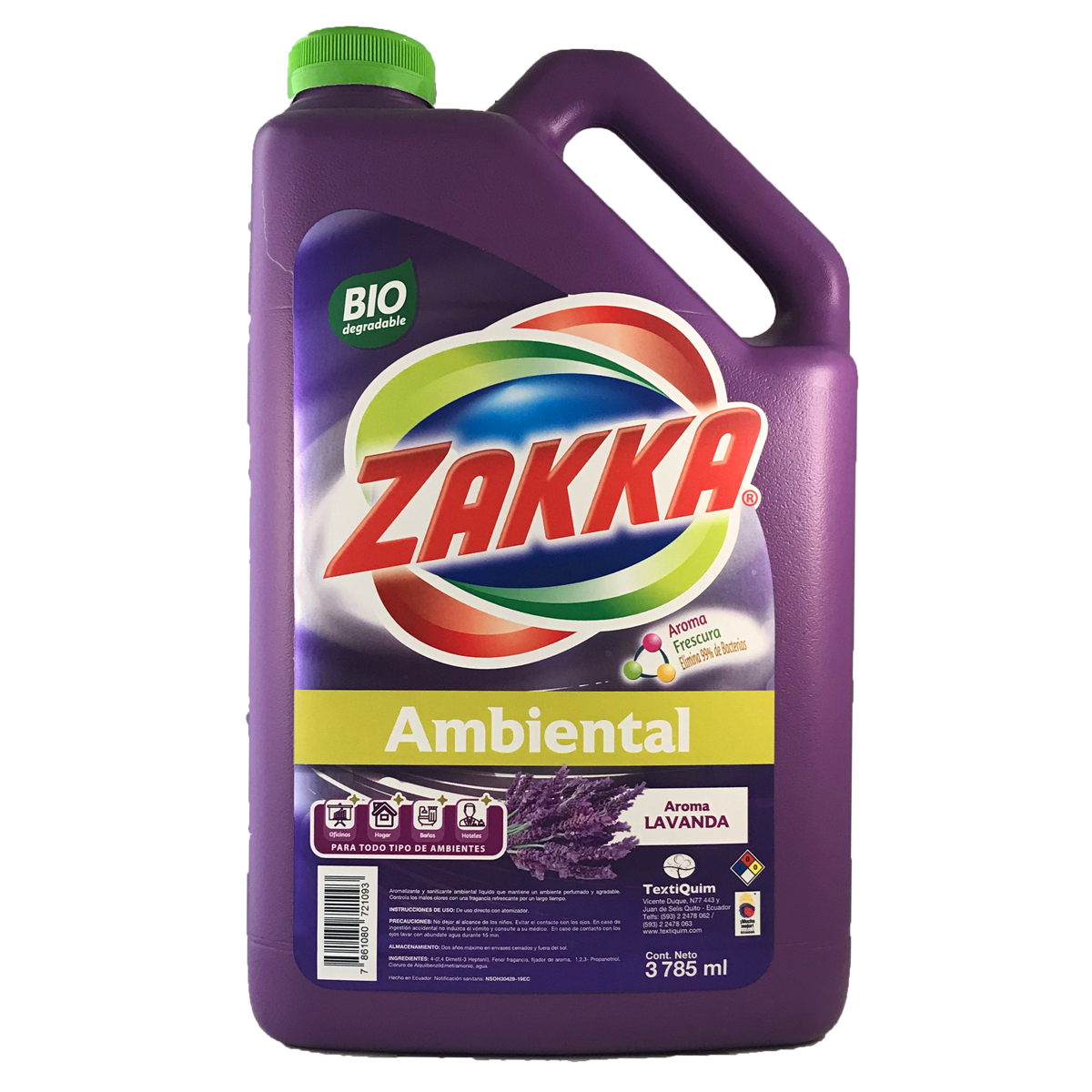 Ambiental ZAKKA Lavanda 3785ml