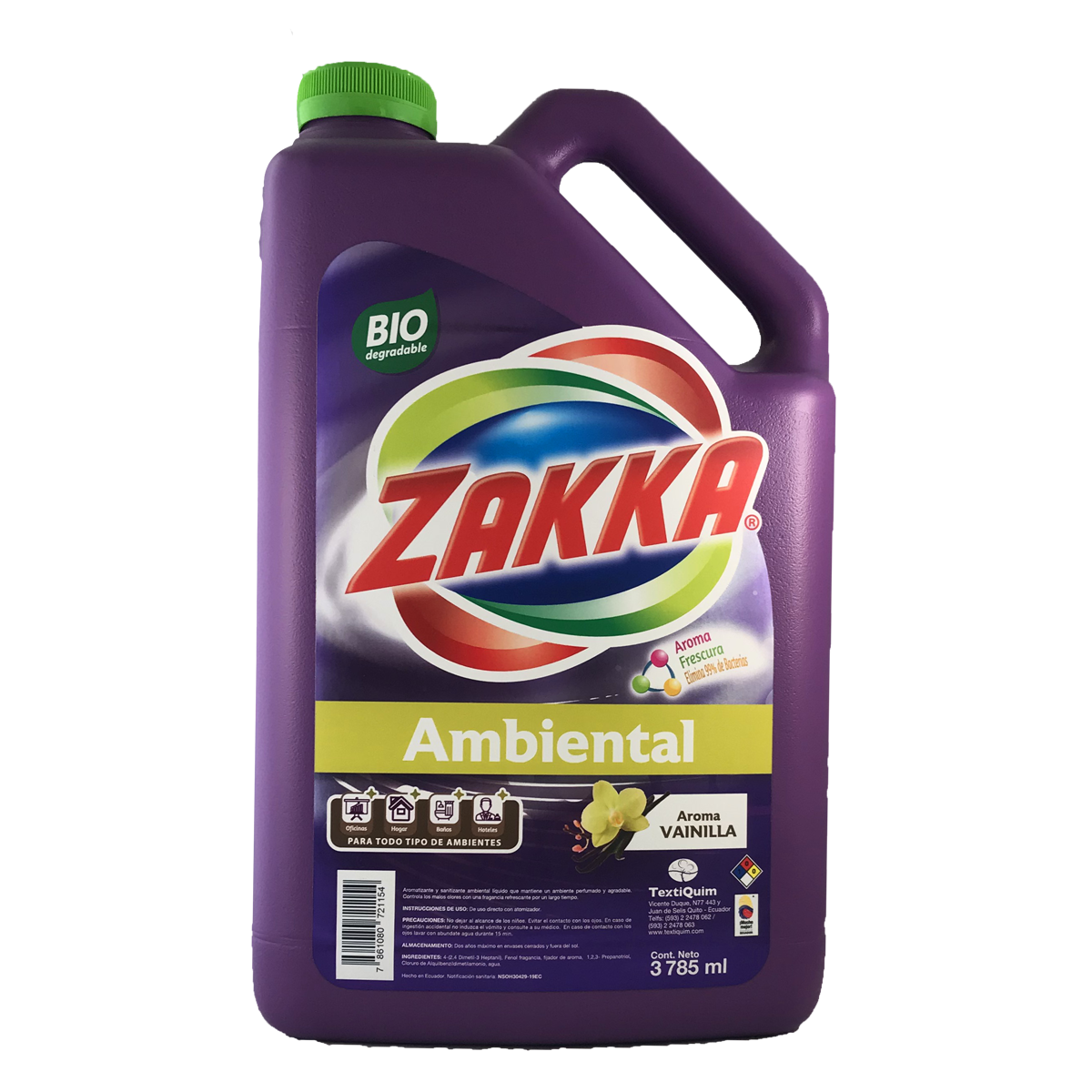 Ambiental ZAKKA Vainilla 3785ml
