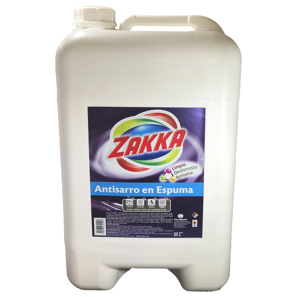 Antisarro en Espuma ZAKKA 20lt