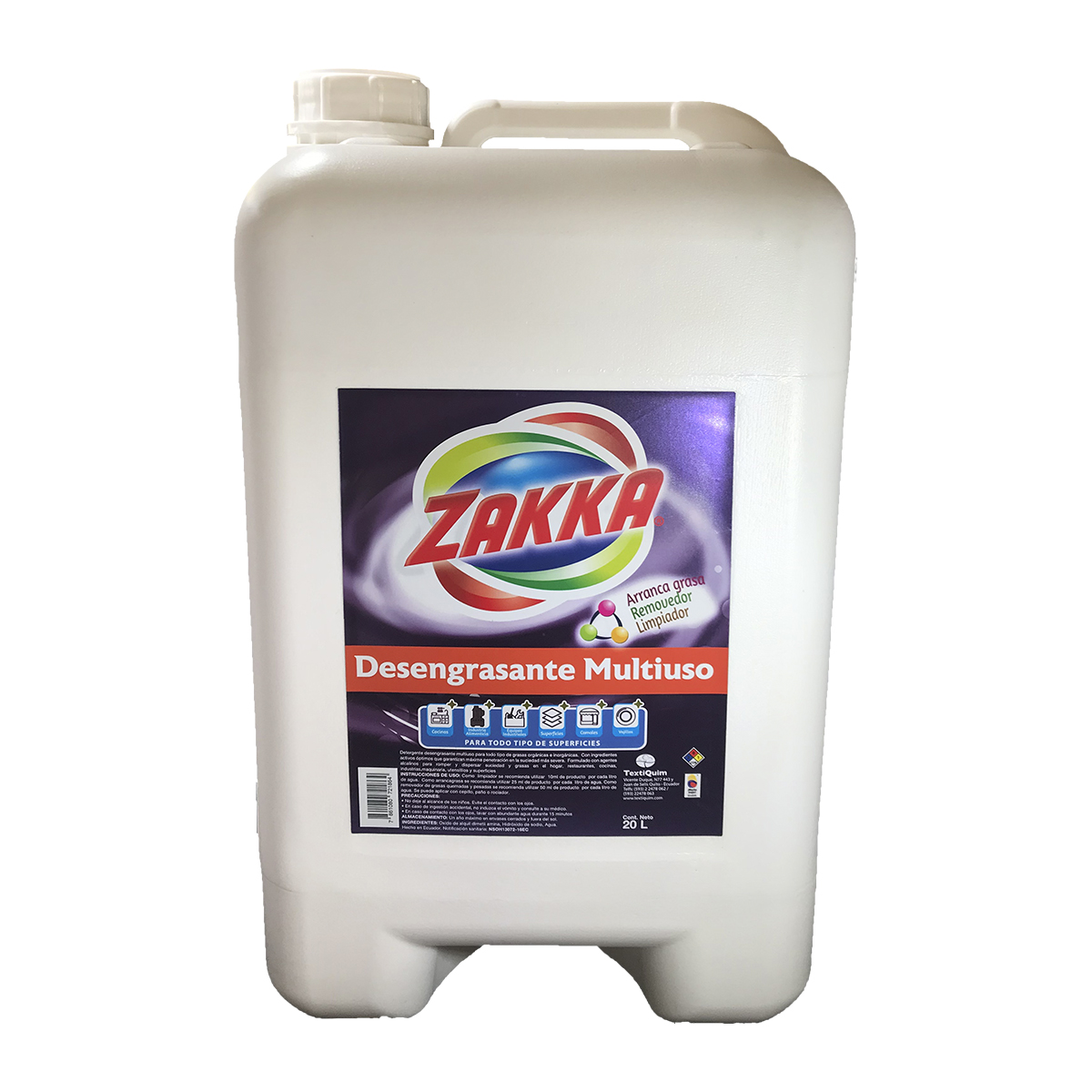 Desengrasante Multiusos ZAKKA 20lt