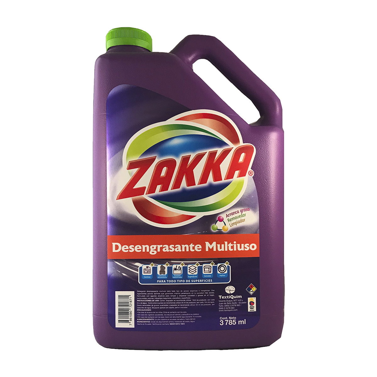 Desengrasante Multiusos ZAKKA 3785ml