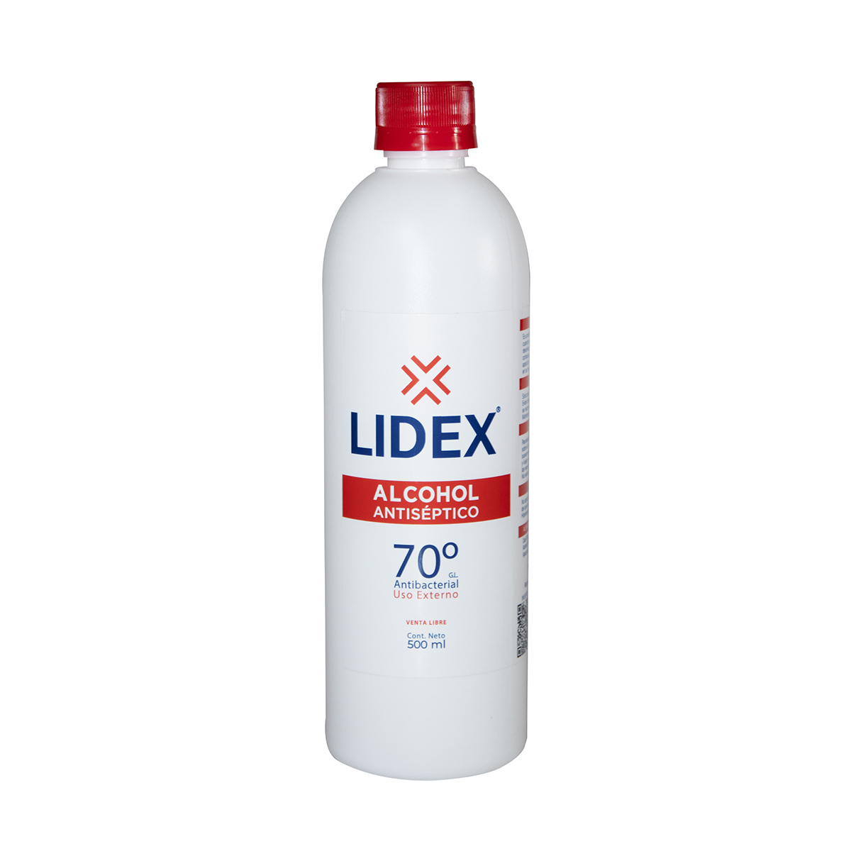 Alcohol Antiséptico LIDEX 500ml