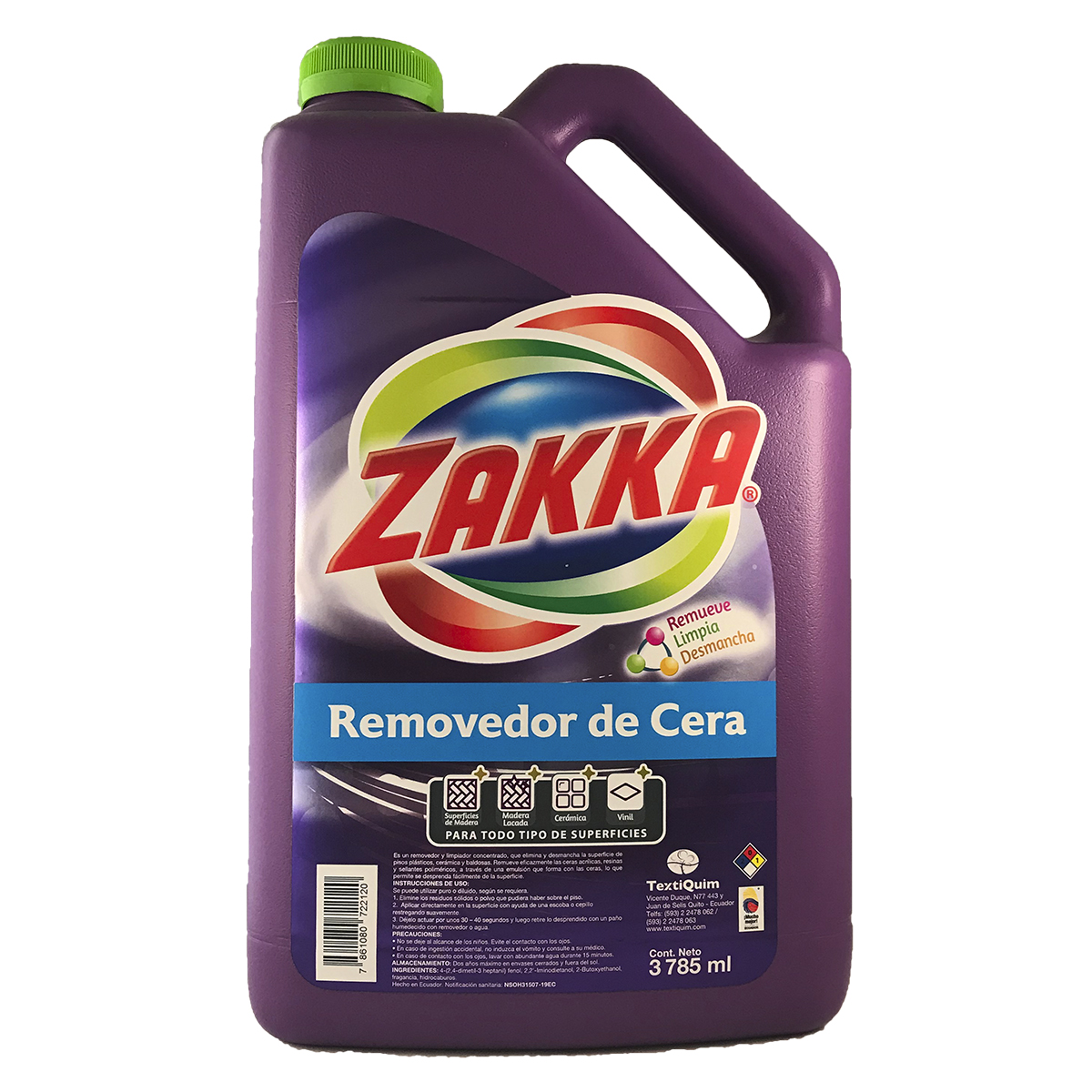 Removedor de Cera ZAKKA 3785ml