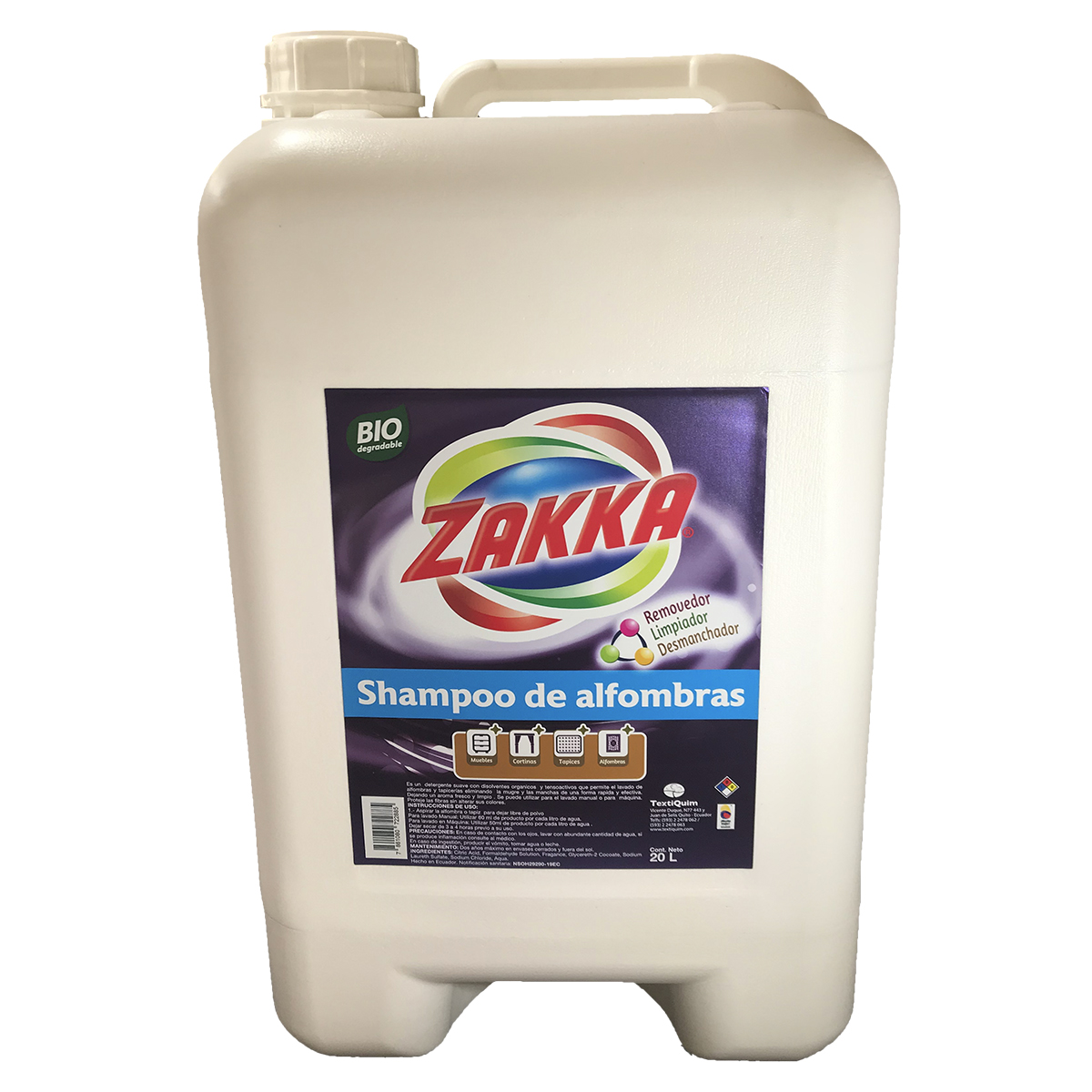 Shampoo de Alfombras ZAKKA 20lt