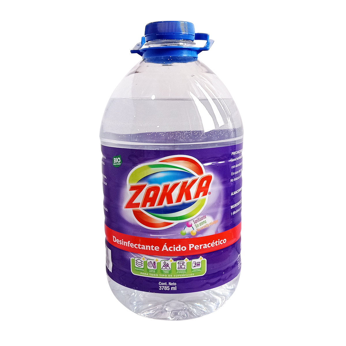 Desinfectante de Ácido Peracético ZAKKA 3785ml